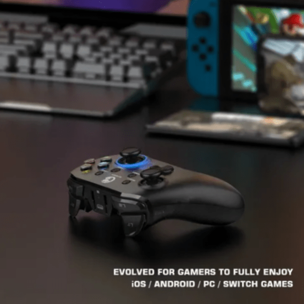 Controle GameSir T4 Pro Sem Fio Bluetooth WiFi Preto - Imagem 5