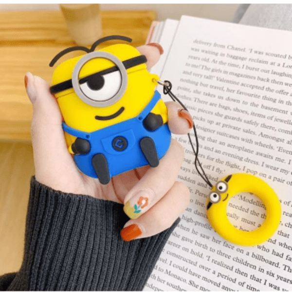 Capa Case Fone de Ouvido Sem Fio Minions Silicone - Image 4