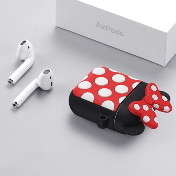 Case Capa Capinha Minnie Fone De Ouvido Sem Fio Silicone - Imagem 4