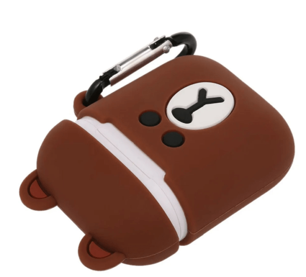 Case Capa Capinha Ursinho Fone De Ouvido Sem Fio Silicone - Imagem 2