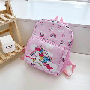 Mochila Infantil Unicórnio- Rosa