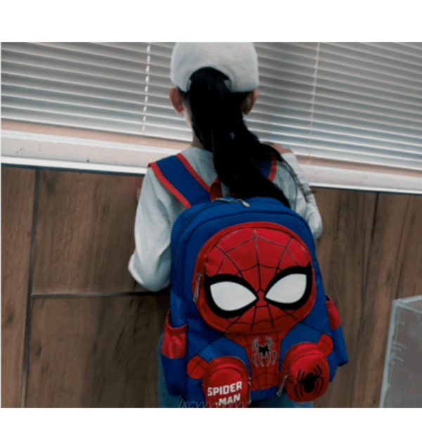 Mochila Infantil Unissex Homem Aranha - Imagem 2