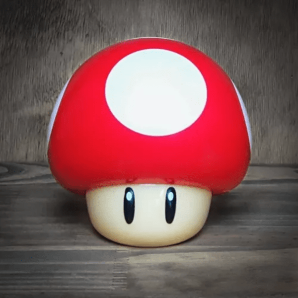 Luminária Super Mário Bros Cogumelo - Imagem 2