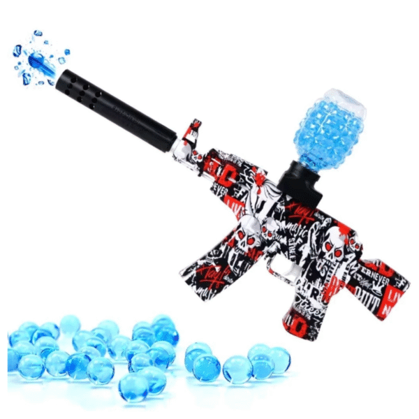 Brinquedo Metralhadora Lança Bolinhas de Gel- AK-47 - Imagem 2
