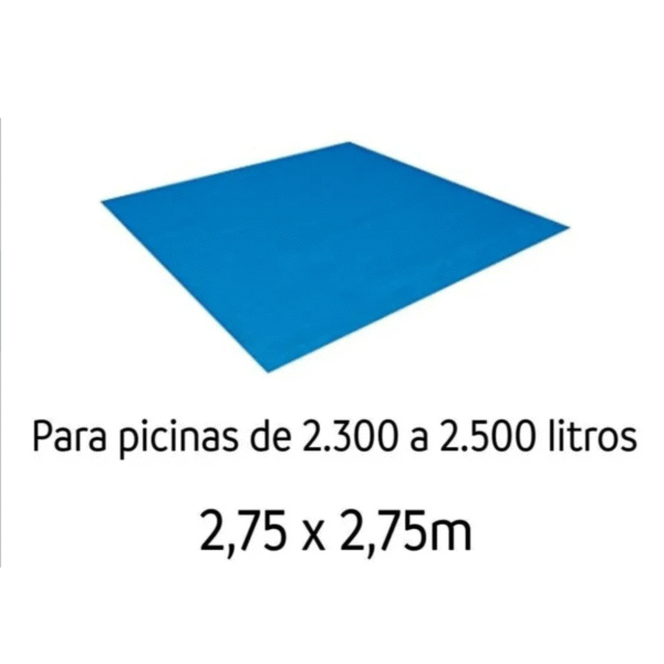 Forro Para Piscina 2.300 à 2.500 Litros 2,75 m x 2,75 m BEL - Imagem 2