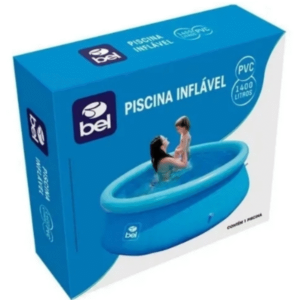 Piscina Redonda Inflável 1400 L 1,83m x 63cm Bel Lazer Azul - Imagem 2