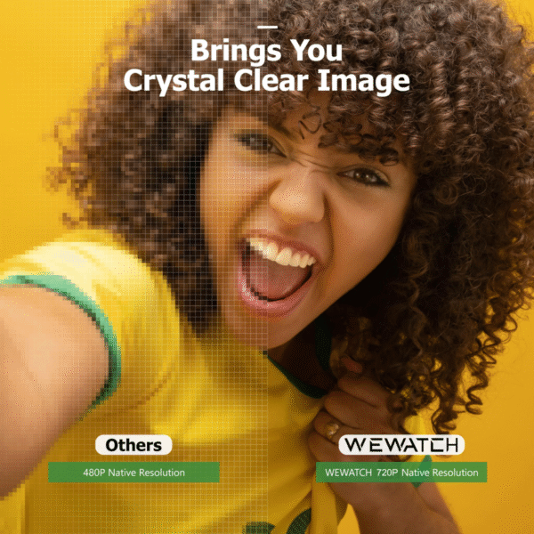 Projetor WeWatch V10 Brazil Edition- 8500 Lumens - Imagem 5