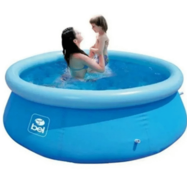 Piscina Redonda Inflável 1400 L 1,83m x 63cm Bel Lazer Azul