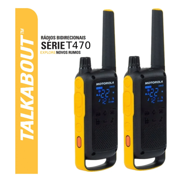 Rádio Comunicador Motorola Talkabout T470- 56km - Imagem 2