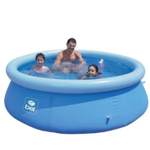 Piscina Redonda Inflável 1900 L 2.15m x 63cm Bel Lazer Azul