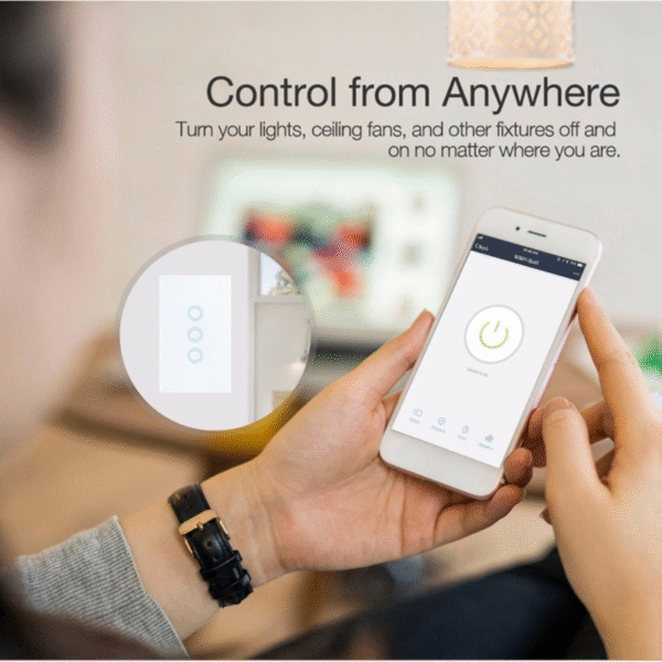 Interruptor Inteligente Switch Smart Touch WiFi - 1 tecla - Imagem 5
