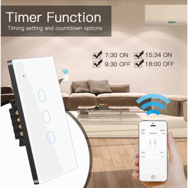 Interruptor Inteligente Switch Smart Touch WiFi - 1 tecla - Imagem 4