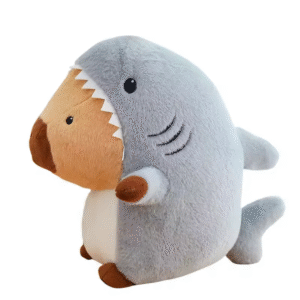 Brinquedo de Pelúcia Adorável- Capivara Tubarão