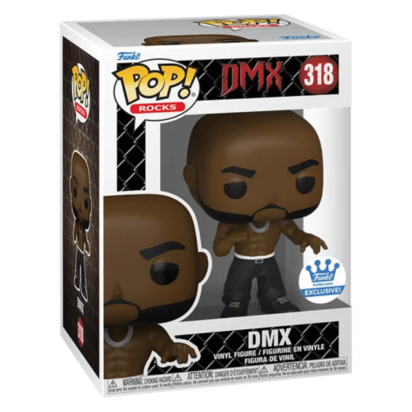 Boneco Funko Pop Rocks Exclusivo Rapper Dmx 318 - Imagem 3