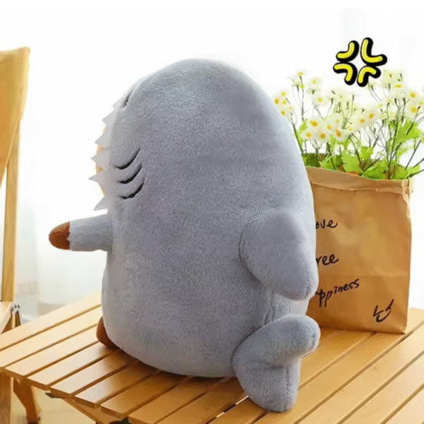Brinquedo de Pelúcia Adorável- Capivara Tubarão - Imagem 3