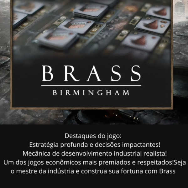 Jogo de Tabuleiro Brass Birmingham- Roxley - Imagem 3