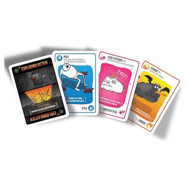 Jogo de Cartas Exploding Kittens- Galápagos Jogos - Imagem 3