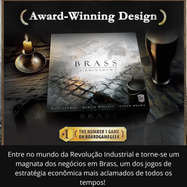Jogo de Tabuleiro Brass Birmingham- Roxley - Imagem 4