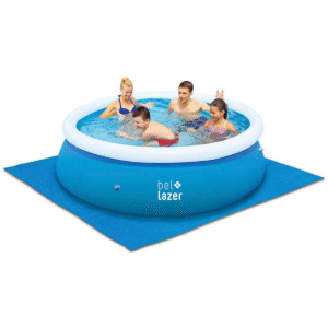 Forro para Piscina 1.000 Litros 1,30 m x 2,00 m Azul Capri Acqua