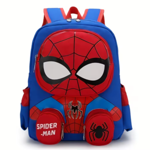 Mochila Infantil Unissex Homem Aranha - Azul Claro