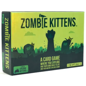 Jogo de Cartas Exploding Kittens - Zombie Kittens